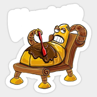 Hedonism bot - Futurama (White text) Sticker